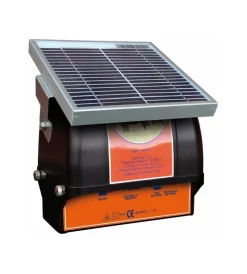 Outlet Elettrificatore per recinto con pannello solare "s250" 12v Recinzione X Animali