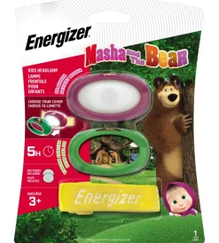 Illuminazione Per Interno-Energizer masha & the bear kids headlight 20 lumen + 2 cr2032