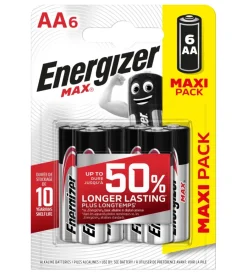 Batterie-Energizer max aa bp6 maxipack