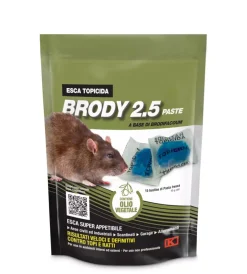 Coltivazione E Cura- Esca topicida blu kollant "brody 2.5" con olio vegetale, 150 gr