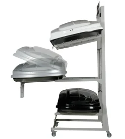 Sale Espositore con ruote per 3 box tetto  n60030 Portaggio