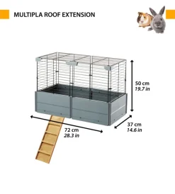 Best Estensione tetto per gabbia multipla - Gabbie Per Roditori