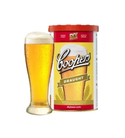 Hot Estratto di malto coopers per birra artigianale - draught. Preparazione Birra