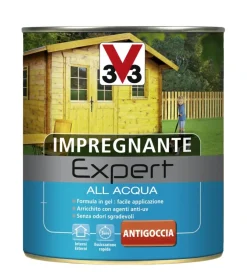Impregnanti Legno-V33 Expert - impregnante all'acqua, incolore - 0,75 litri