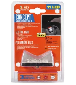 Moto-Lampa Fanale posteriore "concept"  90158