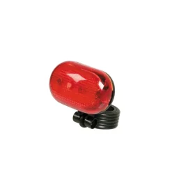 Bici-Lampa Fanale rosso posteriore 3 leds bici  92042