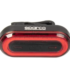 Outlet Fanalino posteriore per bicicletta in alluminio e silicone, 3 modalita' di illuminazione Bici