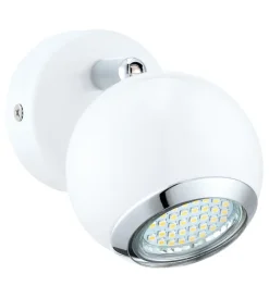 Discount Faretto a led da parete "bimeda" in acciaio 2,5 watt 240 lm Illuminazione Per Interno