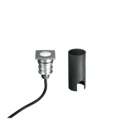 Illuminazione Per Esterno|Faretto ad incasso calpestabile "impact" luce fredda, 45x45 mm