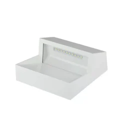 Clearance Faretto led segnapasso a plafone da esterno quadrato vtac bianco 4000k Illuminazione Per Esterno