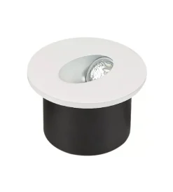Outlet Faretto led segnapasso ad incasso da esterno rotondo vtac bianco 3000k Illuminazione Per Esterno