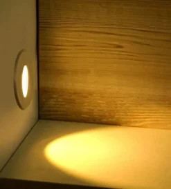 Outlet Faretto led segnapasso ad incasso da esterno rotondo vtac bianco 3000k Illuminazione Per Esterno