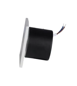 Illuminazione Per Esterno- Faretto led segnapasso ad incasso da esterno quadrato vtac bianco 3000k