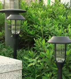 Illuminazione Per Esterno-EuroGarden Faretto led solare da esterno 8000k