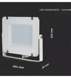 Illuminazione Per Esterno|Faro led bianco 3000k 150w, 12000lm