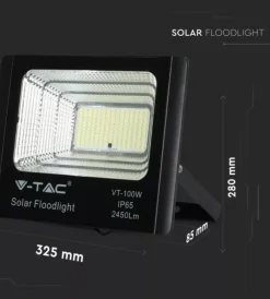 Illuminazione Per Esterno|Faro led con ricarica solare 35w, 4000k