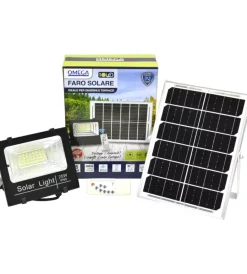 Illuminazione Per Esterno|Faro led da esterno solare crepuscolare, 25 w 4000 k