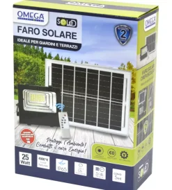 Illuminazione Per Esterno|Faro led da esterno solare crepuscolare, 25 w 4000 k