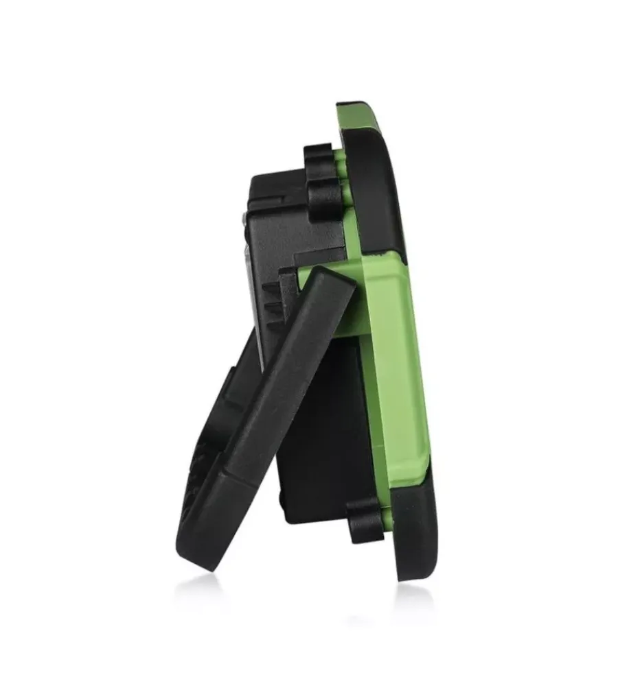 Illuminazione Per Esterno- Faro led ricaricabile vtac con sos flash verde 4000k 20w