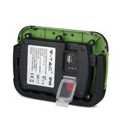 Hot Faro led ricaricabile vtac con sos flash verde 6400k 10w Illuminazione Per Esterno