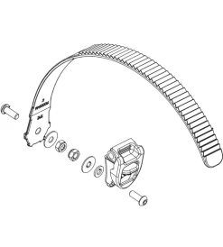 Yakima Portaggio|Fascetta e fibbia di ricambio per portabici foldclick  yck670
