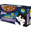 Outlet Felix sensations jellies saporite, 12x85 gr Alimenti Umido Gatto