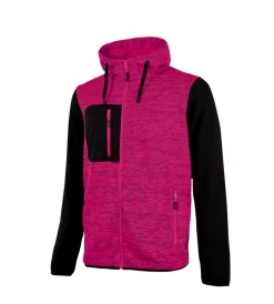 U-Power Maglie E Felpe|Maglie E Felpe|Felpa da lavoro rainbow black/fucsia, tg xs