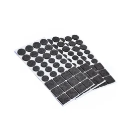 Sale Feltrini adesivi assorititi marroni 108 pz. Accessori
