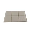 Accessori|Feltrini adesivi quadrati - 30x30 mm. - bianco - 6 pz.