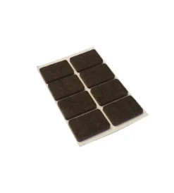 Online Feltrini adesivi rettangolari 20 x 30 mm. - marrone - 8 pz. Accessori