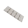 Accessori|Feltrini adesivi tondi ø 20 mm. - bianco - 10 pz.