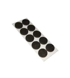 Accessori|Feltrini adesivi tondi ø 20 mm. - marrone - 10 pz.