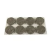 Accessori- Feltrini adesivi tondi - ø 24 mm. - marrone - 8 pz.