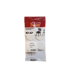 Accessori|Feltrini adesivi tondi ø 35 mm. - bianco - 4 pz.