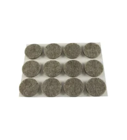 Outlet Feltrini adesivi tondi - ø 20 mm. - marrone - 12 pz. Accessori