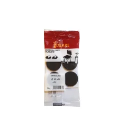 Feltrini adesivi tondi ø 35 mm. - marrone - 4 pz. Accessori