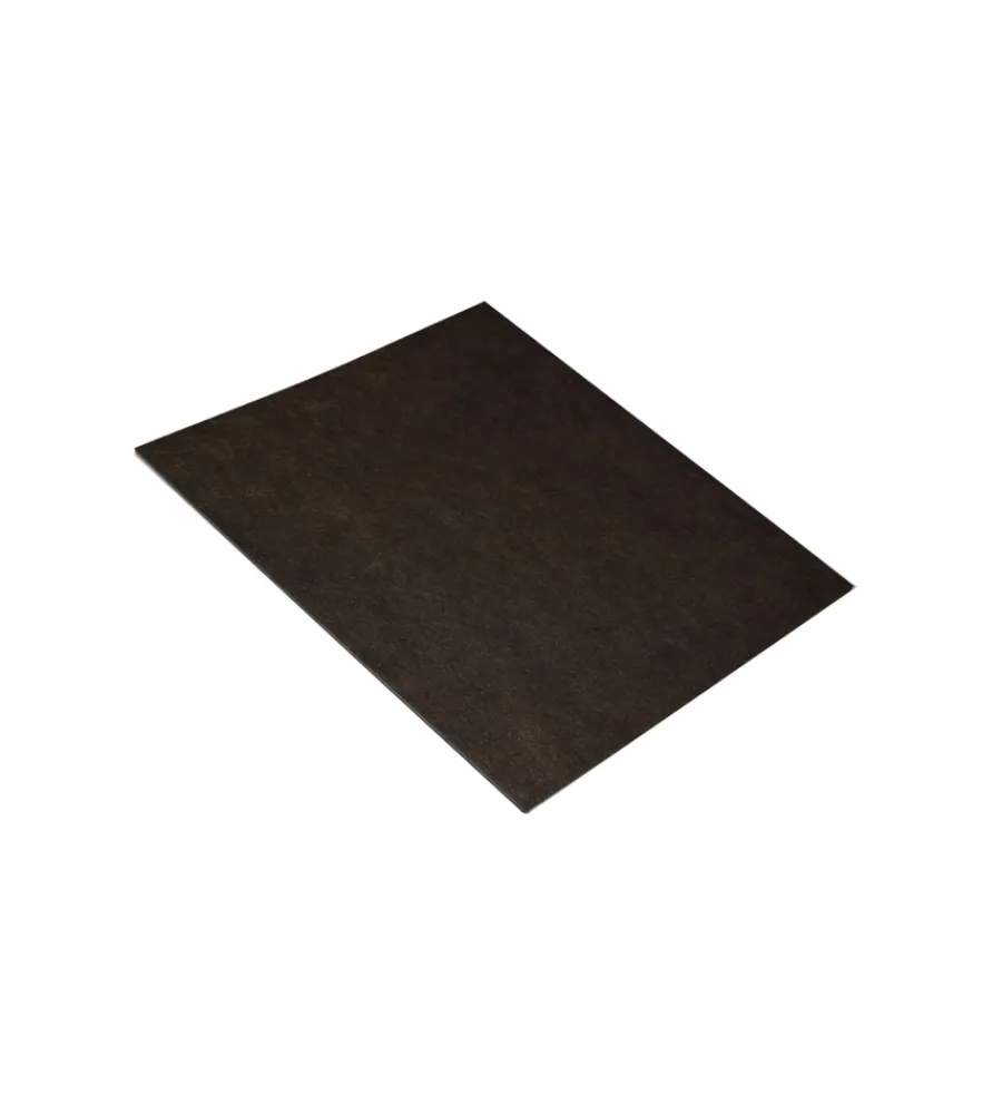 Accessori- Feltrino adesivo quadrato 100 x 100 mm. - marrone - 1 pz.