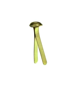 Sistemi Di Fissaggio|Ferma campioni acciaio ottonato 17 mm. - 50 pz.