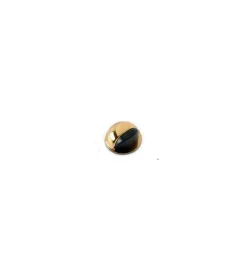 Fermaporte adesivo in acciaio + gomma - ø 50 x h. 22 mm. - dorato Accessori