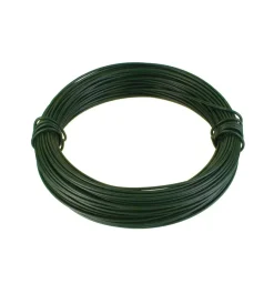 Filo di ferro zincato rivestito pvc verde ø 2,0 mm. - 25 mt. Ferramenta Per Esterno