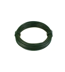 Filo di ferro zincato rivestito pvc verde ø 2,0 mm. - 25 mt. Ferramenta Per Esterno