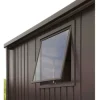 Casette Da Giardino-Biohort Finestra per casetta europa grigio scuro metallizzato - 43050