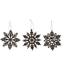 Online Fiocco glitter coffee modelli assortiti, 10 cm Addobbi Albero Di Natale