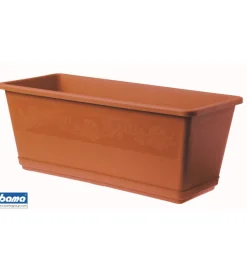 Discount Fioriera balconella cm 50 c/sottovaso terracotta Coltivazione E Cura