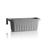 Discount Fioriera da balcone "rondine" grigio 50 cm Coltivazione E Cura