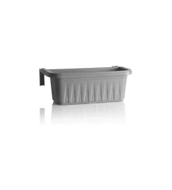 Discount Fioriera da balcone "rondine" grigio 50 cm Coltivazione E Cura