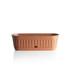 Online Fioriera etika cm 38 c/sottovaso terracotta Coltivazione E Cura
