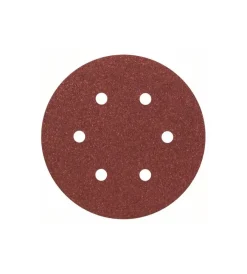 Fogli abrasivi  per levigatrici rotoorbitali, expert for wood, ø 150 mm, 6 fori, confezione 5 pezzi - . Accessori Per Levigatrici
