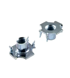 Ferramenta Per Mobili E Infissi- Fondelli "ragno" a 4 punte - filetto m6 - 19 x 9 mm. - 8 pz.