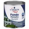 Antiruggine- Fondo metallo acqua 0,5 lt. grigio